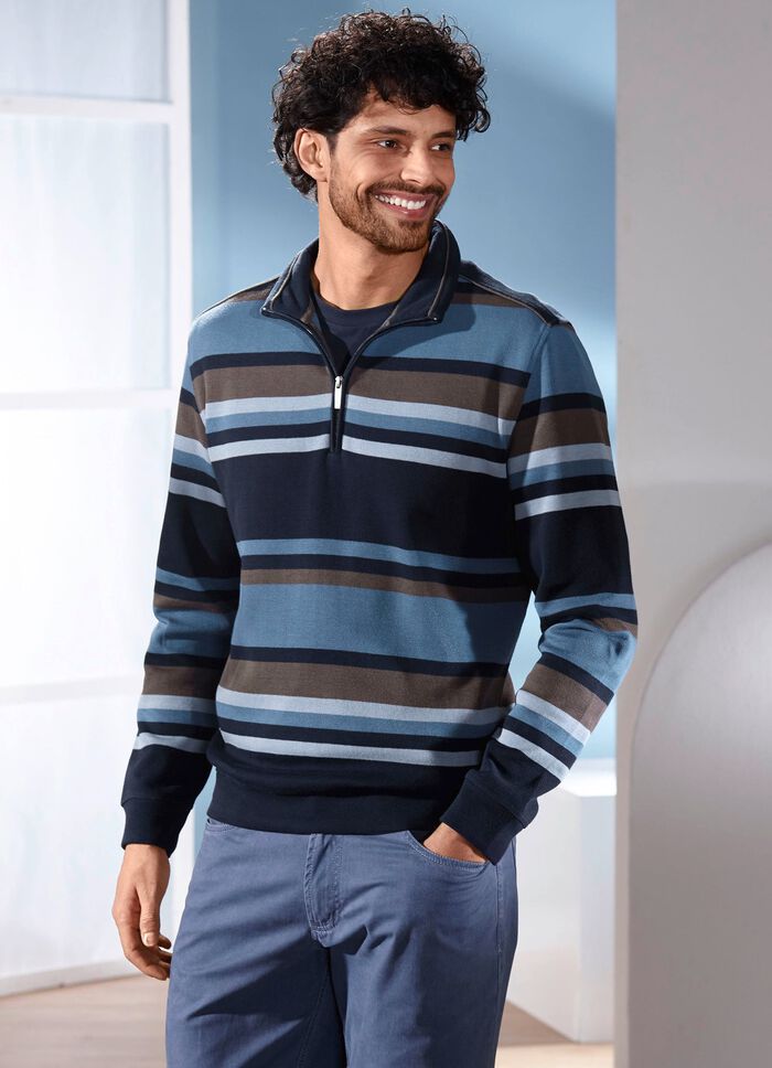 Troyer mit kurzem Rei&szlig;verschluss 