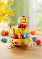 Deckeldose &bdquo;Ente&ldquo; 