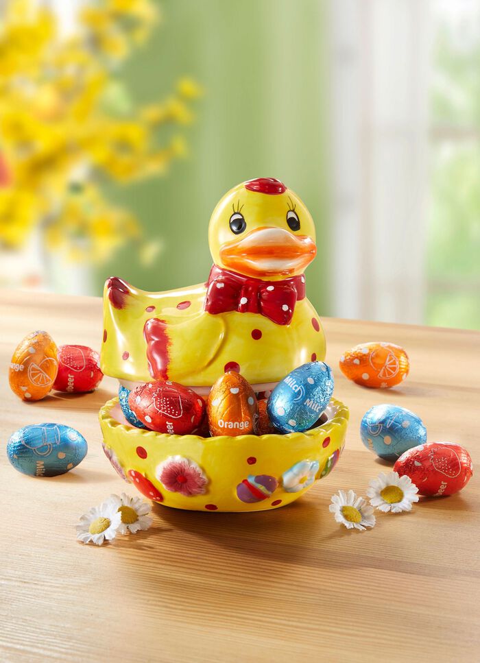 Deckeldose &bdquo;Ente&ldquo; 