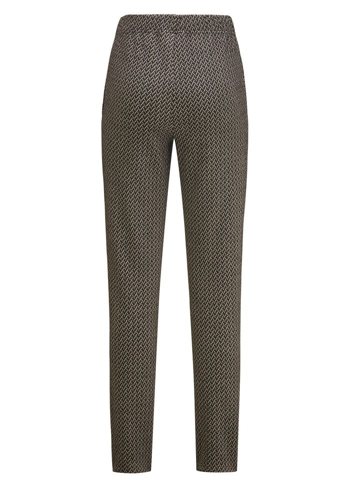 Hose in Fischgrat-Dessinierung 