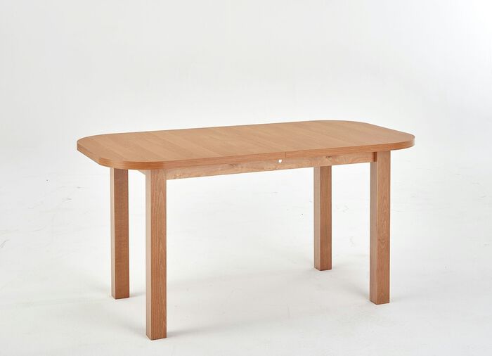 Esstisch, oval, ausziehbar 