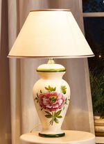 Tischleuchte aus hochwertiger Keramik 