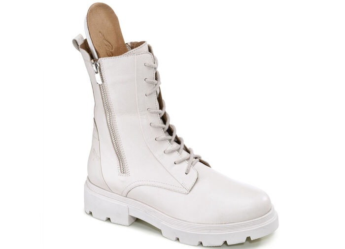 Libelle Schnür-Stiefelette BEIGE