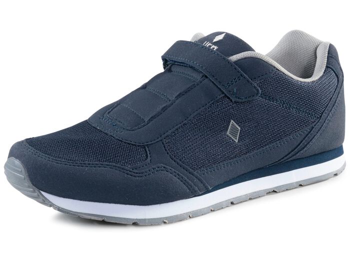 Slipper aus Nubuk- und Textilmaterial MARINE