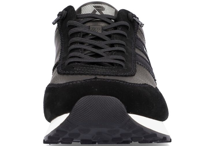 Schn&uuml;r-Sneaker mit herausnehmbarem Textilfu&szlig;bett 