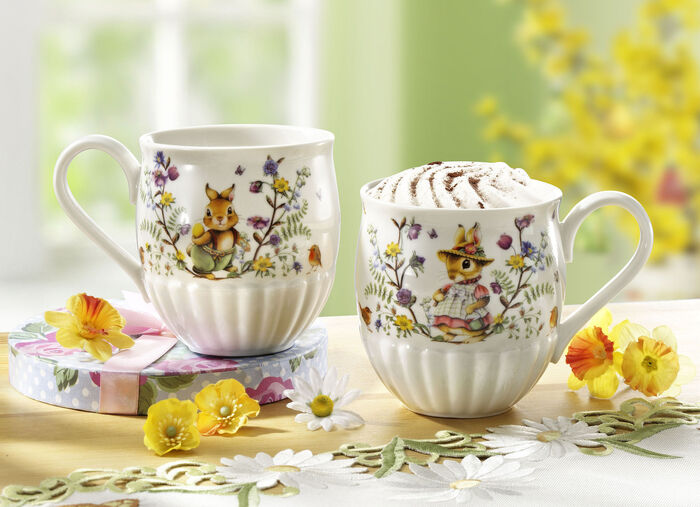 Henkelbecher aus Porzellan von Villeroy & Boch 