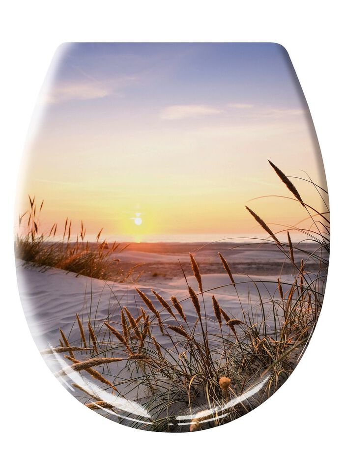 WC-Sitz Juist aus langlebigem Duroplast 