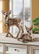 Rehkitz mit Gl&ouml;ckchen 