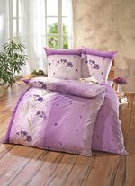 B&uuml;gelleichte DOBNIG Bettw&auml;sche-Garnitur mit Rei&szlig;verschluss 