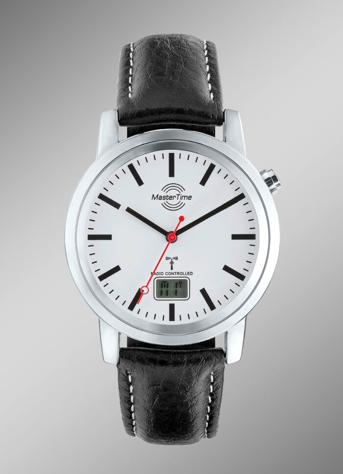 Zeitlose Funk-Partneruhr der Marke Master Time 