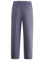 Culotte in bequemer Schlupfform MARINE-WEISS-BLAU