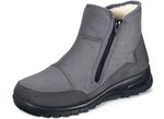 Laurina Haus-Stiefelette mit seitlichem Rei&szlig;verschluss GRAU