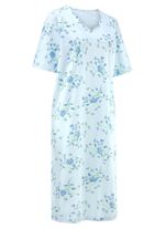 Nachthemd, Kurzarm mit V-Ausschnitt 