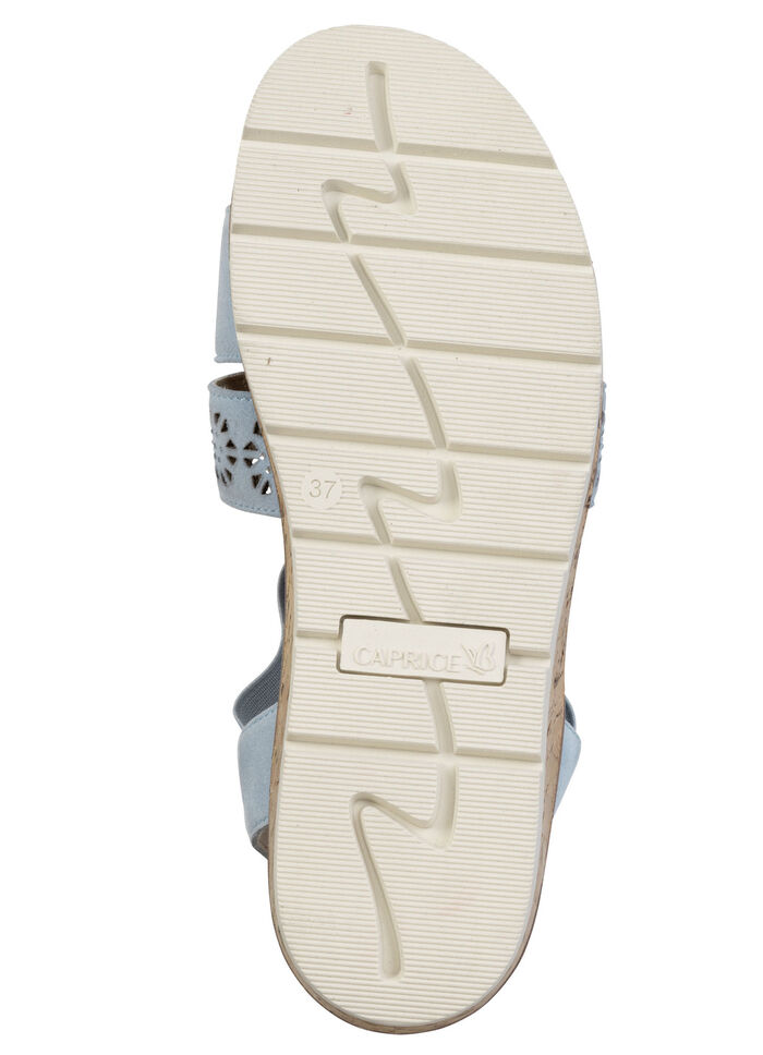 ELENA EDEN, sommerliche Damen-Sandalen, Weite G, mit herausnehmbarem Fußbett JEANS