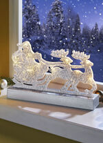 Beleuchteter Weihnachtsschlitten 