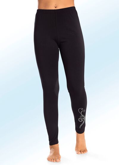 Zweierpack Leggings mit bequemem Dehnbund 