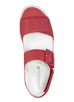 Waldläufer Sandale mit Zier-Schnalle ROT