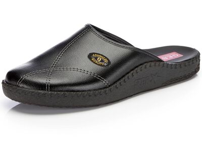 Klassische Herren-Pantoletten, mit anatomisch geformtem Fu&szlig;bett 