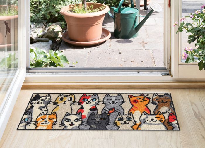 Fu&szlig;matte f&uuml;r den Innen- und Au&szlig;enbereich 