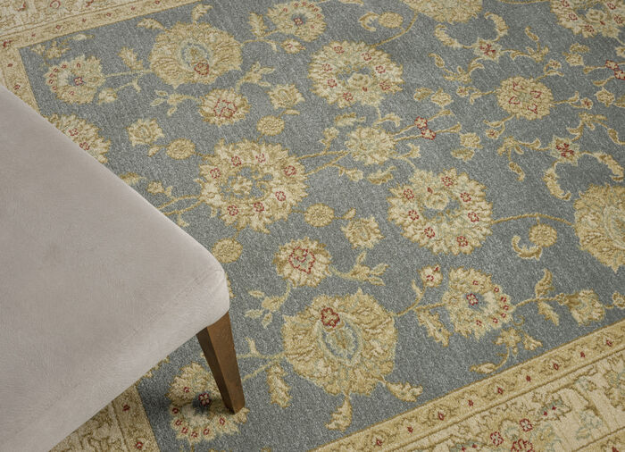 Brücke und Teppiche mit Orient-Optik DUNKELBLAU