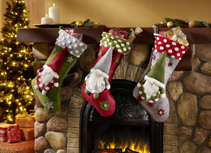 Nikolausstiefel, 3er-Set 