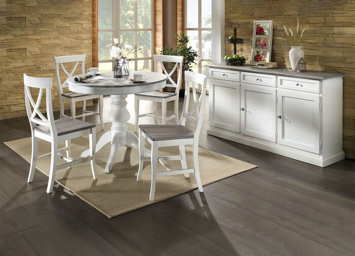 St&uuml;hle, 2er-Set, aus massivem Buchenholz 