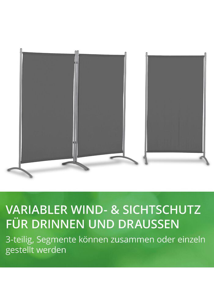 Standfeste Stellwand, 3-teilig 