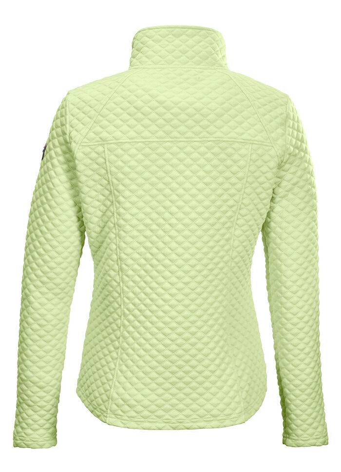 Modische Damen-Stretch-Jacke mit Jaquard-Steppmuster MINT