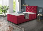 Boxspringbett mit Kaltschaumtopper ROT