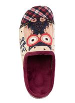 Laurina, klassische Damen-Hausschuhe, mit herausnehmbarem Fu&szlig;bett 