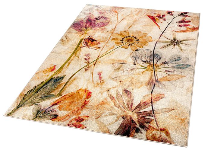 Br&uuml;cken und Teppiche mit Blumenmotiv 