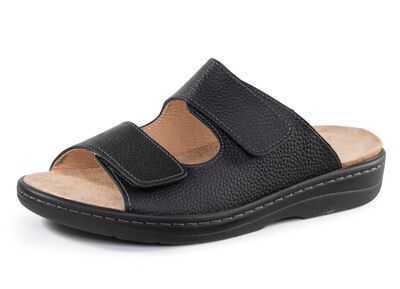 GINO GALANTE, bequeme Herren-Pantoletten, Weite H, mit herausnehmbarem Fu&szlig;bett 