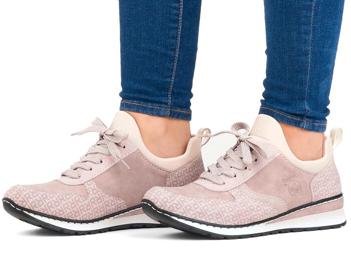 Rieker Sneaker mit Zierschn&uuml;rung PUDERROS&Eacute;