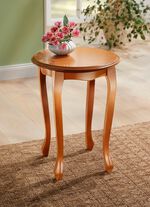 Teilmassiver Beistelltisch NATUR-HONIG