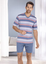 Zweierpack Shortys mit V-Ausschnitt und Brusttasche 