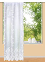 Langstore mit naturnahem Bl&auml;tterdessin 