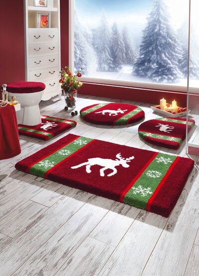 Badvorleger von Grund mit rutschhemmender Rückseite 