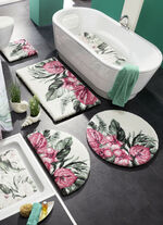 Badgarnitur von Grund mit rutschhemmender Rückseite 