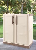 Stabile Gartenschränke BEIGE