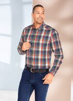 "King's Road"-Hemd mit Button-Down-Kragen 