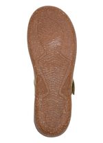 ELENA EDEN Slipper aus schattiertem Nappaleder PISTAZIE