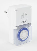 Zeitschaltuhr f&uuml;r den Innen- und Au&szlig;enbereich 