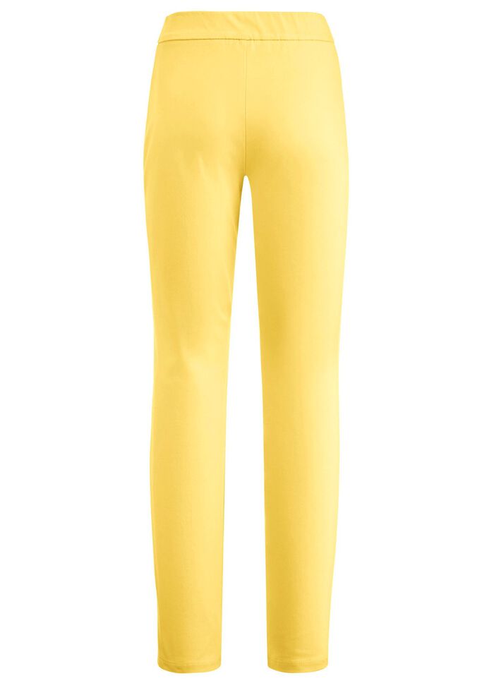 Hose mit abgesteppten Teilungsn&auml;hten 