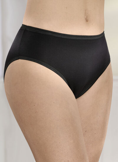 Brio Lingerie Fünferpack Slips mit elastischen Abschlüssen, auch als Spar-Zehnerpack erhältlich 