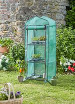 Gew&auml;chshaus "GroZone" mit stabilem Stahlrahmen 