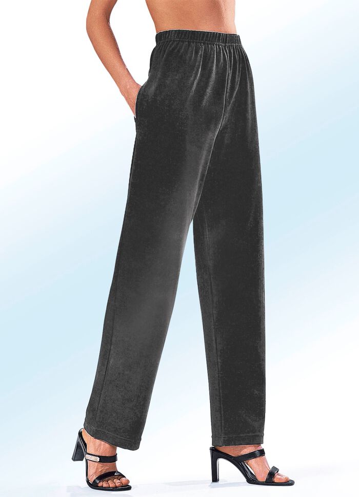 Hose mit komfortablem Dehnbund ANTHRAZIT