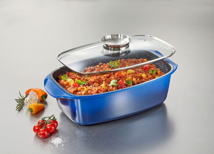 Extra hoher Aluguss-Br&auml;ter von King mit Antihaft-Beschichtung 