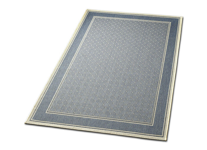 Br&uuml;cken und Teppiche in Sisaloptik BLAU