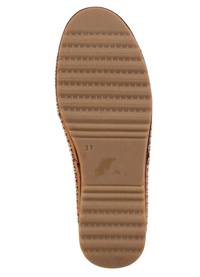 Gemini, sommerliche Damen-Slipper, Weite G, mit herausnehmbarem Fu&szlig;bett WEISS