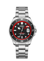 Rotary-Henley-Seamatic-Automatik-Taucheruhr mit Edelstahlgehäuse 